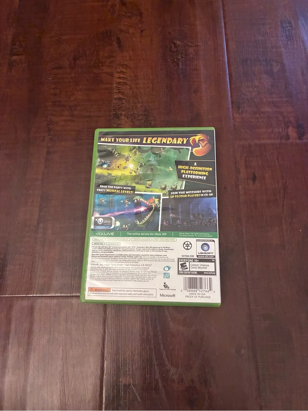 Rayman Legends (Microsoft Xbox 360, 2013) • Tested and working